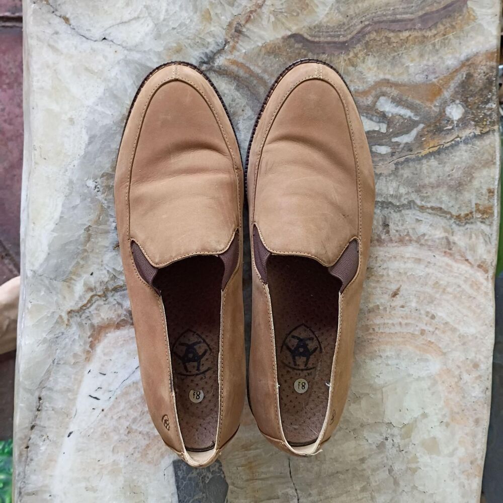 Ariat Women's Tan and Brown Loafers